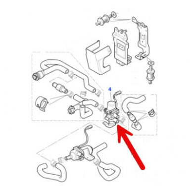 USED HEATER VALVE, ELECTRONIC  MNA6711AC